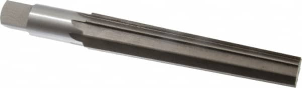 Interstate - 0.9" Small End, 1.155" Large End, 1" Shank, 6-1/8" Flute, Brown and Sharpe Taper Reamer #9 - All Tool & Supply