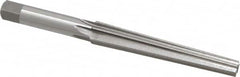 Interstate - 0.2503" Small End, 0.3673" Large End, 5/16" Straight Shank, 2-1/4" Flute, 0MT Morse Taper Reamer - All Tool & Supply