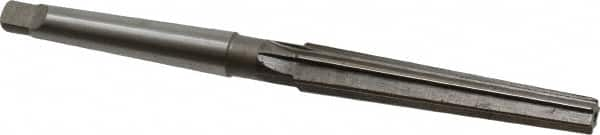 Interstate - 0.3674" Small End, 0.517" Large End, 7/16" Tapered Shank, 3" Flute, 1MT Morse Taper Reamer - All Tool & Supply