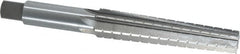 Interstate - 0.5696" Small End, 0.7444" Large End, 5/8" Straight Shank, 3-1/2" Flute, 2MT Morse Taper Reamer - All Tool & Supply