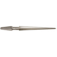 Alvord Polk - 1" Diam, 3/8" Small End Diam, Brace Shank, 4-1/2" Flute, Repairman's Reamer - All Tool & Supply