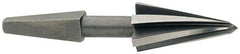 Alvord Polk - 2-17/64" Diam, 1/4" Small End Diam, Brace Shank, 3-7/8" Flute, Repairman's Reamer - All Tool & Supply