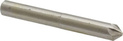 Interstate - 1/4" Head Diam, 1/4" Shank Diam, 6 Flute 82° High Speed Steel Countersink - All Tool & Supply