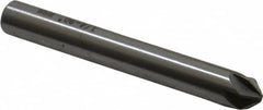 Interstate - 1/4" Head Diam, 1/4" Shank Diam, 6 Flute 90° High Speed Steel Countersink - All Tool & Supply