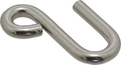 Ronstan - 13/32" Opening, 316 Stainless Steel Electropolished S-Hook - 550 Lb Capacity, 1/4" ID, 3/16" Wire, 1-3/4" OAL - All Tool & Supply