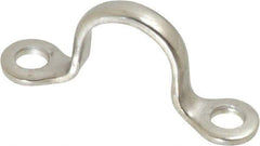 Ronstan - 3/8" Rope Guide/Eye Strap - 1-1/16" Between Centers, 316 Stainless Steel, Electropolished - All Tool & Supply