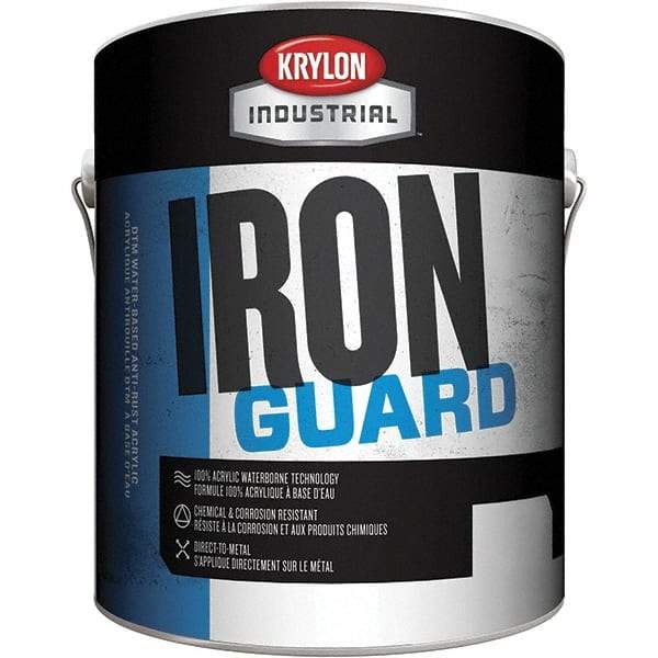 Krylon - 1 Gal Dark Machinery Gray High Gloss Finish Acrylic Enamel Paint - Interior/Exterior - All Tool & Supply