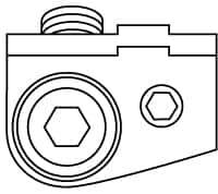 Kennametal - Indexable Adjusting Element - Compatible with 200C12RP90SP15C2WFP - All Tool & Supply