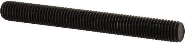 Value Collection - 1/4-28 2-1/4" OAL Fully Threaded Stud - Carbon Steel, Plain Finish - All Tool & Supply