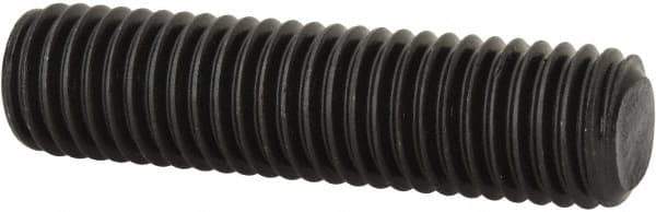 Value Collection - 5/8-11 2-1/2" OAL Fully Threaded Stud - Carbon Steel, Plain Finish - All Tool & Supply