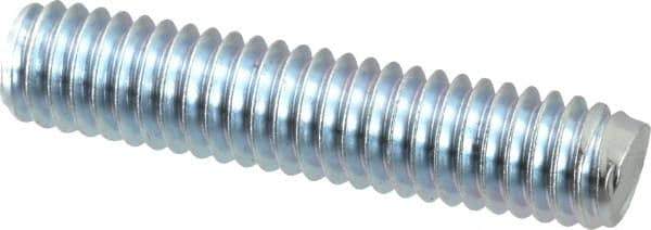 Value Collection - 5/16-18 1-1/2" OAL Fully Threaded Stud - Carbon Steel, Zinc-Plated Finish - All Tool & Supply