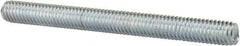 Value Collection - 3/8-16 4" OAL Fully Threaded Stud - Carbon Steel, Zinc-Plated Finish - All Tool & Supply