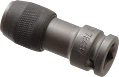 Wera - 3/8" Drive, 5/16" Insert, Hex Drive Bit Adapter - Quick Release, 1-15/16" OAL - All Tool & Supply