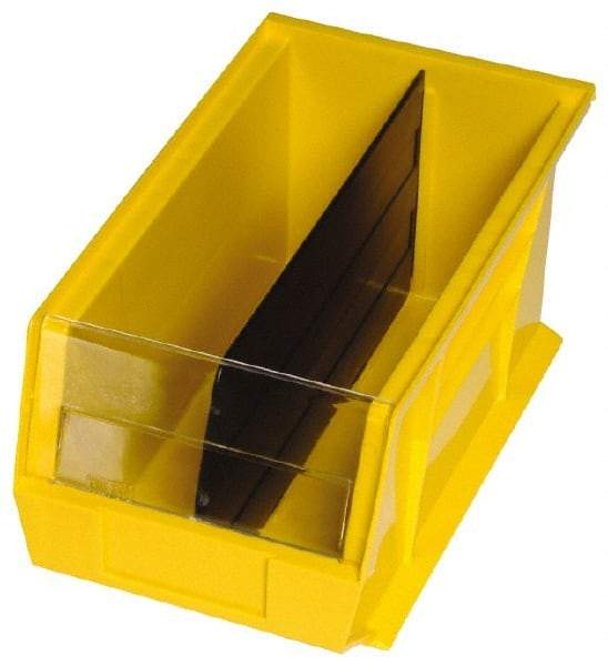 Quantum Storage - 10.3" Wide x 4.8" High, Black Bin Divider - Use with Quantum Storage Systems - QUS 230CON, QUS 235CON - All Tool & Supply