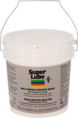 Synco Chemical - 5 Lb Pail Synthetic General Purpose Grease - Translucent White, Food Grade, 450°F Max Temp, NLGIG 2, - All Tool & Supply