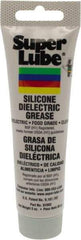 Synco Chemical - 3 oz Tube Silicone General Purpose Grease - Translucent White, Food Grade, 500°F Max Temp, NLGIG 2, - All Tool & Supply