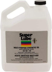 Synco Chemical - 1 Gal Bottle Synthetic Multi-Purpose Oil - -42.78 to 232.22°F, SAE 85W, ISO 150, 681.5 SUS at 40°C, Food Grade - All Tool & Supply