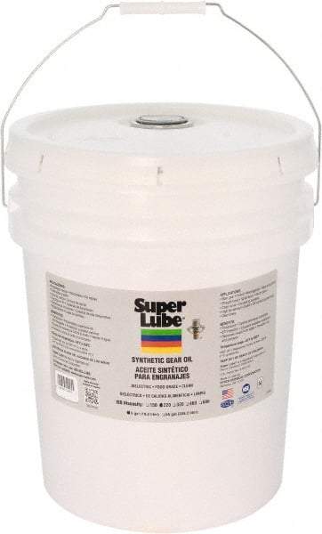 Synco Chemical - 5 Gal Pail, Synthetic Gear Oil - -45°F to 450°F, ISO 220 - All Tool & Supply