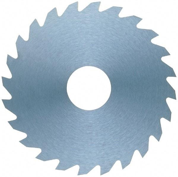 RobbJack - 1-3/4" Diam x 0.023" Blade Thickness x 5/8" Arbor Hole Diam, 36 Tooth Slitting and Slotting Saw - Arbor Connection, Right Hand, Uncoated, Solid Carbide, Concave Ground - All Tool & Supply