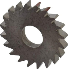 RobbJack - 3/4" Diam x 0.0937" Blade Thickness x 1/4" Arbor Hole Diam, 20 Tooth Slitting and Slotting Saw - Arbor Connection, Right Hand, Uncoated, Solid Carbide, Concave Ground - All Tool & Supply