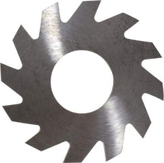 RobbJack - 1" Diam x 1/16" Blade Thickness x 3/8" Arbor Hole Diam, 12 Tooth Slitting and Slotting Saw - Arbor Connection, Right Hand, Uncoated, Solid Carbide, Concave Ground - All Tool & Supply