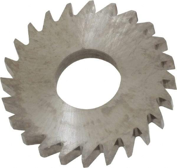 RobbJack - 1" Diam x 1/8" Blade Thickness x 3/8" Arbor Hole Diam, 24 Tooth Slitting and Slotting Saw - Arbor Connection, Right Hand, Uncoated, Solid Carbide, Concave Ground - All Tool & Supply