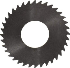 RobbJack - 1-1/4" Diam x 0.0312" Blade Thickness x 1/2" Arbor Hole Diam, 36 Tooth Slitting and Slotting Saw - Arbor Connection, Right Hand, Uncoated, Solid Carbide, Concave Ground - All Tool & Supply