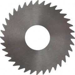 RobbJack - 1-1/2" Diam x 0.0312" Blade Thickness x 1/2" Arbor Hole Diam, 36 Tooth Slitting and Slotting Saw - Arbor Connection, Right Hand, Uncoated, Solid Carbide, Concave Ground - All Tool & Supply