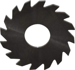 RobbJack - 1-1/2" Diam x 1/16" Blade Thickness x 1/2" Arbor Hole Diam, 16 Tooth Slitting and Slotting Saw - Arbor Connection, Right Hand, Uncoated, Solid Carbide, Concave Ground - All Tool & Supply