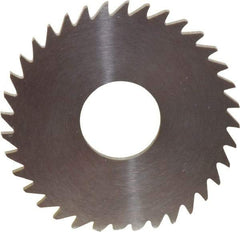 RobbJack - 1-1/2" Diam x 0.0781" Blade Thickness x 1/2" Arbor Hole Diam, 36 Tooth Slitting and Slotting Saw - Arbor Connection, Right Hand, Uncoated, Solid Carbide, Concave Ground - All Tool & Supply