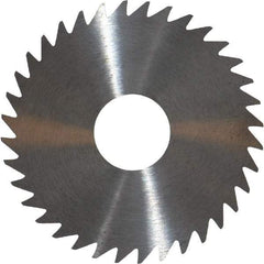 RobbJack - 1-3/4" Diam x 0.0156" Blade Thickness x 1/2" Arbor Hole Diam, 36 Tooth Slitting and Slotting Saw - Arbor Connection, Right Hand, Uncoated, Solid Carbide, Concave Ground - All Tool & Supply