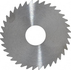 RobbJack - 1-3/4" Diam x 0.0312" Blade Thickness x 1/2" Arbor Hole Diam, 36 Tooth Slitting and Slotting Saw - Arbor Connection, Right Hand, Uncoated, Solid Carbide, Concave Ground - All Tool & Supply