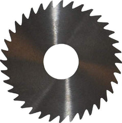 RobbJack - 1-3/4" Diam x 1/16" Blade Thickness x 1/2" Arbor Hole Diam, 24 Tooth Slitting and Slotting Saw - Arbor Connection, Right Hand, Uncoated, Solid Carbide, Concave Ground - All Tool & Supply