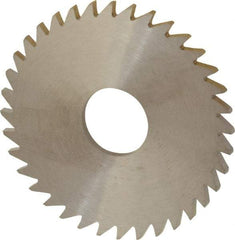 RobbJack - 1-3/4" Diam x 0.0781" Blade Thickness x 1/2" Arbor Hole Diam, 36 Tooth Slitting and Slotting Saw - Arbor Connection, Right Hand, Uncoated, Solid Carbide, Concave Ground - All Tool & Supply