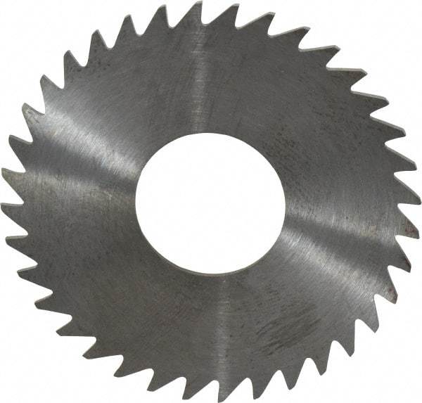 RobbJack - 1-3/4" Diam x 0.0312" Blade Thickness x 5/8" Arbor Hole Diam, 36 Tooth Slitting and Slotting Saw - Arbor Connection, Right Hand, Uncoated, Solid Carbide, Concave Ground - All Tool & Supply