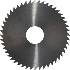 RobbJack - 2" Diam x 0.0156" Blade Thickness x 1/2" Arbor Hole Diam, 48 Tooth Slitting and Slotting Saw - Arbor Connection, Right Hand, Uncoated, Solid Carbide, Concave Ground - All Tool & Supply