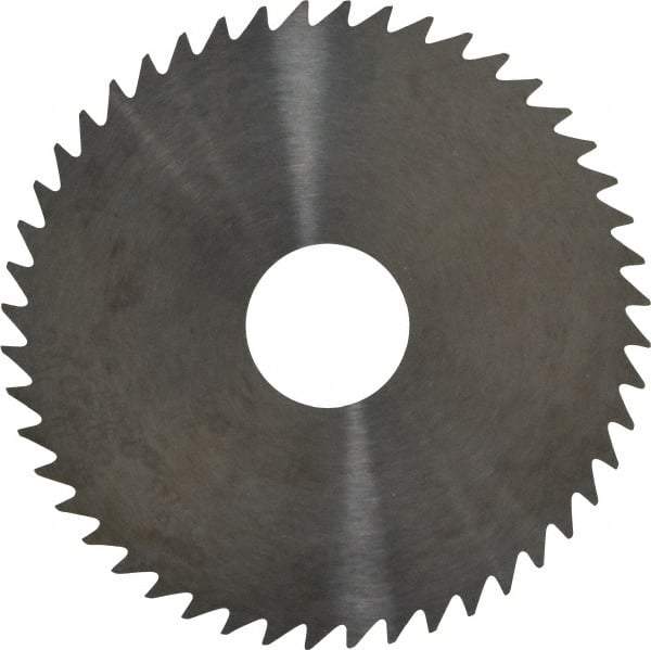 RobbJack - 2" Diam x 0.02" Blade Thickness x 1/2" Arbor Hole Diam, 48 Tooth Slitting and Slotting Saw - Arbor Connection, Right Hand, Uncoated, Solid Carbide, Concave Ground - All Tool & Supply