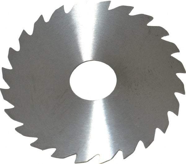 RobbJack - 2" Diam x 0.0312" Blade Thickness x 1/2" Arbor Hole Diam, 24 Tooth Slitting and Slotting Saw - Arbor Connection, Right Hand, Uncoated, Solid Carbide, Concave Ground - All Tool & Supply