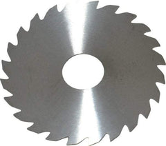 RobbJack - 2" Diam x 0.0312" Blade Thickness x 1/2" Arbor Hole Diam, 24 Tooth Slitting and Slotting Saw - Arbor Connection, Right Hand, Uncoated, Solid Carbide, Concave Ground - All Tool & Supply