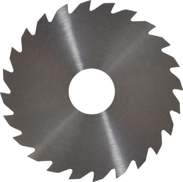 RobbJack - 2" Diam x 0.0468" Blade Thickness x 1/2" Arbor Hole Diam, 24 Tooth Slitting and Slotting Saw - Arbor Connection, Right Hand, Uncoated, Solid Carbide, Concave Ground - All Tool & Supply