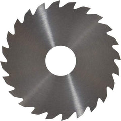 RobbJack - 2" Diam x 0.0468" Blade Thickness x 1/2" Arbor Hole Diam, 24 Tooth Slitting and Slotting Saw - Arbor Connection, Right Hand, Uncoated, Solid Carbide, Concave Ground - All Tool & Supply