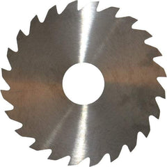 RobbJack - 2" Diam x 0.051" Blade Thickness x 1/2" Arbor Hole Diam, 24 Tooth Slitting and Slotting Saw - Arbor Connection, Right Hand, Uncoated, Solid Carbide, Concave Ground - All Tool & Supply