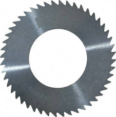 RobbJack - 2" Diam x 1/16" Blade Thickness x 1" Arbor Hole Diam, 48 Tooth Slitting and Slotting Saw - Arbor Connection, Right Hand, Uncoated, Solid Carbide, Concave Ground - All Tool & Supply