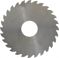 RobbJack - 2-1/4" Diam x 0.0312" Blade Thickness x 5/8" Arbor Hole Diam, 28 Tooth Slitting and Slotting Saw - Arbor Connection, Right Hand, Uncoated, Solid Carbide, Concave Ground - All Tool & Supply