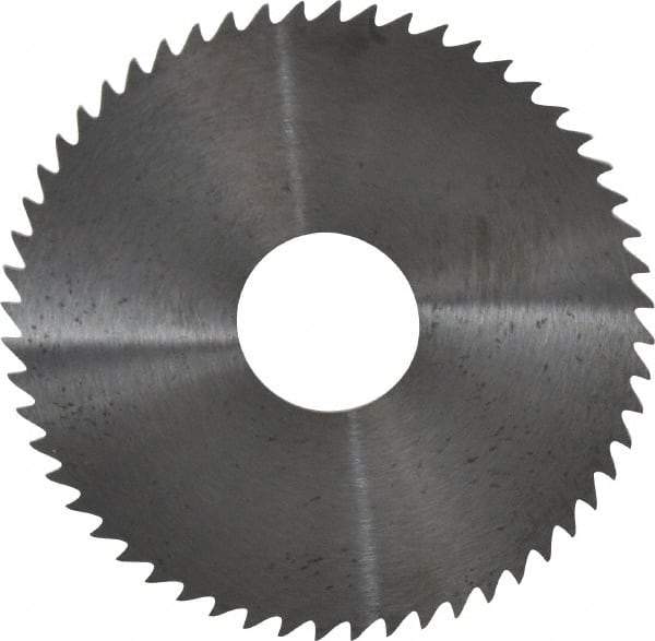 RobbJack - 2-1/4" Diam x 0.0312" Blade Thickness x 5/8" Arbor Hole Diam, 56 Tooth Slitting and Slotting Saw - Arbor Connection, Right Hand, Uncoated, Solid Carbide, Concave Ground - All Tool & Supply