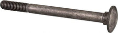 Value Collection - M6x1 70mm Length Under Head, Standard Square Neck, Carriage Bolt - Austenitic Grade A2 Stainless Steel, - All Tool & Supply