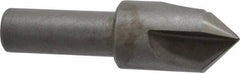 Keo - 3/4" Head Diam, 1/2" Shank Diam, 3 Flute 90° High Speed Steel Countersink - Bright Finish, 2-5/8" OAL, Single End, Straight Shank, Right Hand Cut - All Tool & Supply