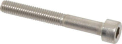 Value Collection - M5x0.80 Metric Coarse Hex Socket Drive, Socket Cap Screw - Grade 316 & Austenitic A4 Stainless Steel, Uncoated, Partially Threaded, 40mm Length Under Head - All Tool & Supply