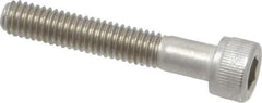 Value Collection - M6x1.00 Metric Coarse Hex Socket Drive, Socket Cap Screw - Grade 316 & Austenitic A4 Stainless Steel, Uncoated, Partially Threaded, 35mm Length Under Head - All Tool & Supply