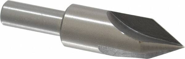 Interstate - 5/8" Head Diam, 3/8" Shank Diam, 3 Flute 60° High Speed Steel Countersink - All Tool & Supply